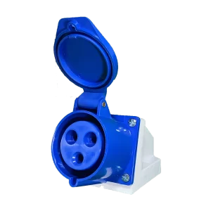 Tomada industrial 2P+T 6h 32A MGI-123