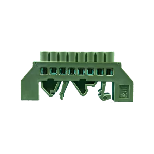 Barramento terra 8 pinos 2,5 a 6,0mm