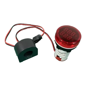 Voltímetro e amperímetro 50 a 500Vac e 0 a 100A ZAD16-22DR