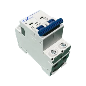 Disjuntor din 35mm 2 polos curva C