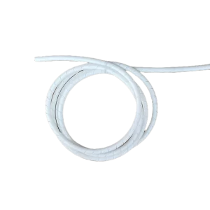 Espaguete espiral 1/8 branco