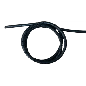 Espaguete espiral 1/4 preto