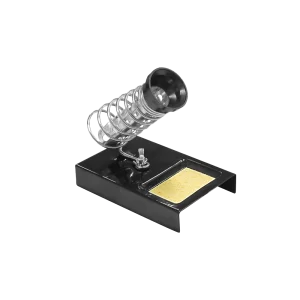 Suporte de ferro de soldar com esponja vegetal