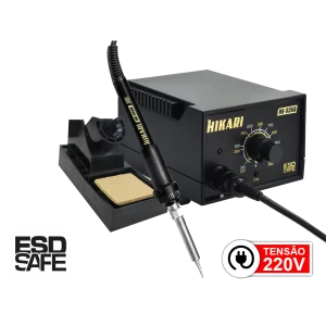 Estação de solda analógica ESD HK-936A 220Vac
