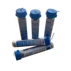 Solda em fio com fluxo 63x37 1,00mm 22g azul