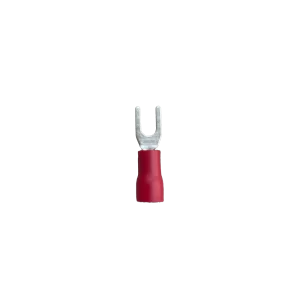 Terminal forquilha m3 vermelho 0,5 a 1,5mm