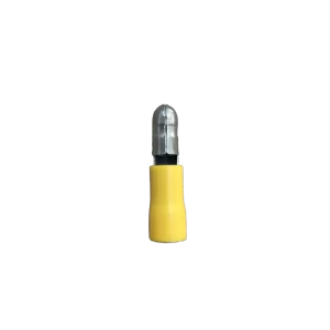 Terminal macho bullet amarelo 4,0 a 6,0mm