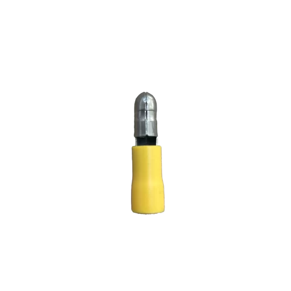 Terminal macho bullet amarelo 4,0 a 6,0mm