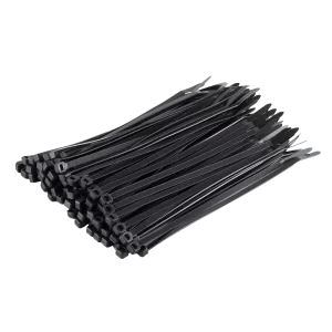 Abraçadeira de nylon preta