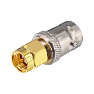 Adaptador BNC fêmea x SMA macho