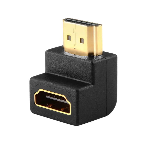 Adaptador 90º HDMI macho x fêmea