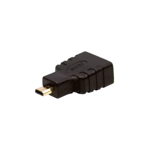 Adaptador 90º micro HDMI macho x HDMI fêmea