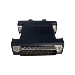 Adaptador 2BNC fêmea x DB25 macho