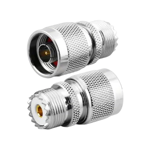 Adaptador UHF macho x N macho