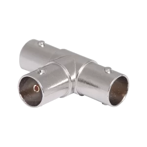 Adaptador T BNC 3 fêmeas