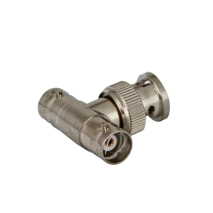 Adaptador T BNC 1 macho x 2 fêmeas