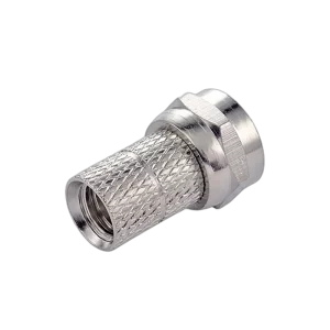 Conector F RG6 com rosca