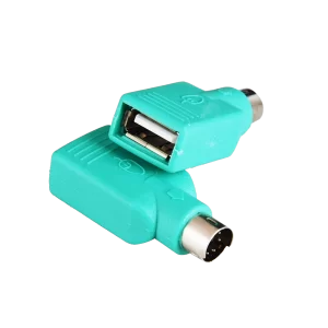 Adaptador PS2 macho x USB-A fêmea