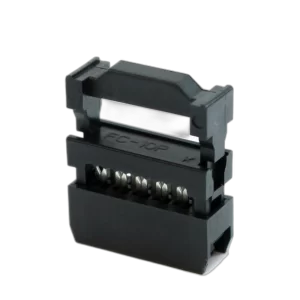 Conector Latch femea para flat 10 vias