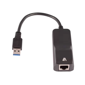 Adaptador de rede RJ45 fêmea x USB-A macho
