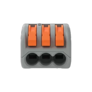Conector tipo wago 3 vias 0,5mm a 4mm