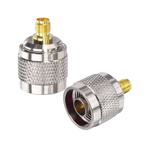 Adaptador SMA fêmea reveso x N macho