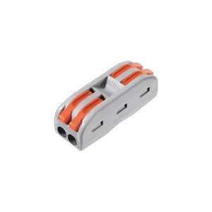 Conector tipo wago duplo 0,5mm a 4mm