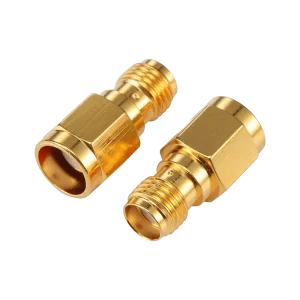 Adaptador SMA macho reverso x SMA fêmea