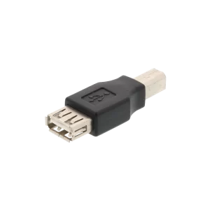 Adaptador USB-A fêmea x USB-B macho