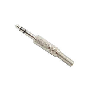 Plug P10 stereo metalico