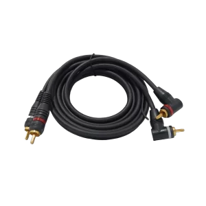 Cabo 2 RCA macho x 2 RCA macho 1,5mts reforçado