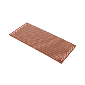 Placa de fenolite 10x20 perfurada ligada