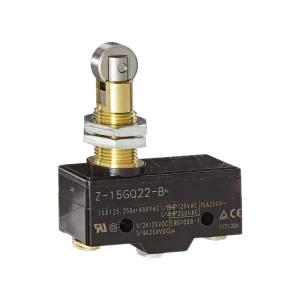 Micro Switch tipo pistão com roldana frontal RZ-15GQ22-B3