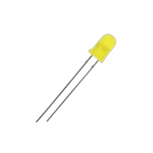 Led 5mm amarelo difuso